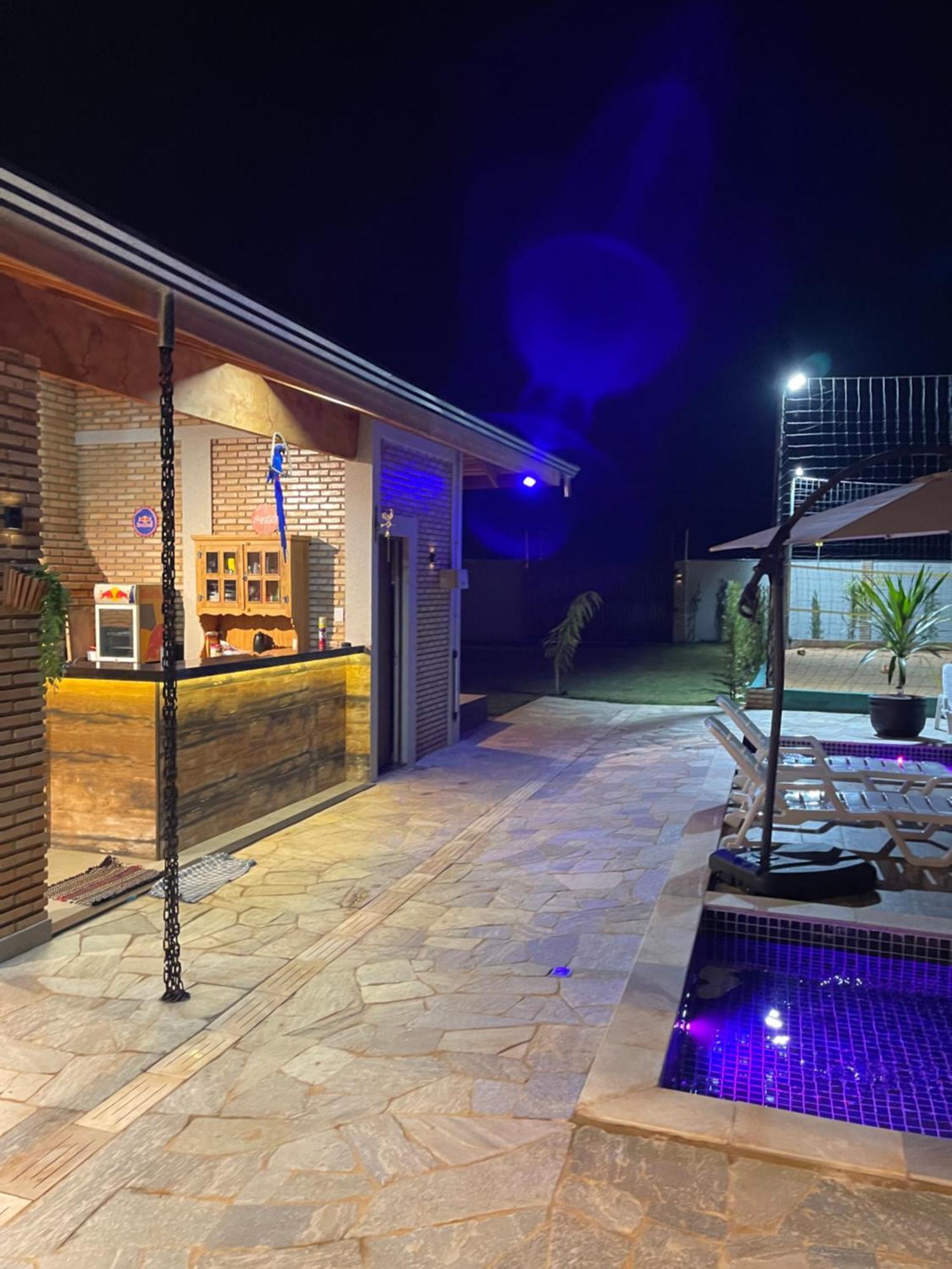 Casa de férias Chacara Ilha Do Sol Com Piscina Aquecida 5km Do Thermas